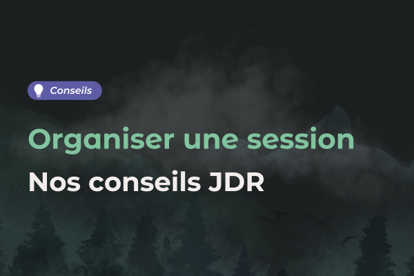 session jdr organiser