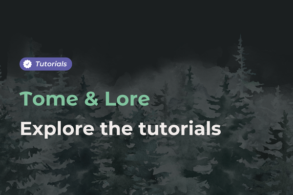 tutorial tome lore