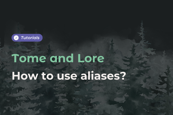 tome lore aliases