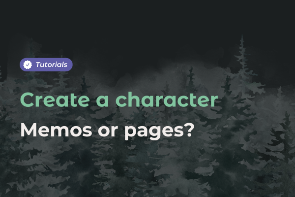 page character lore