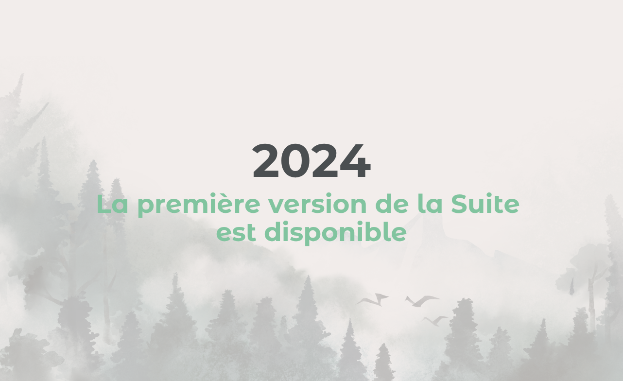 Le premier logiciel de la Suite est disponible
